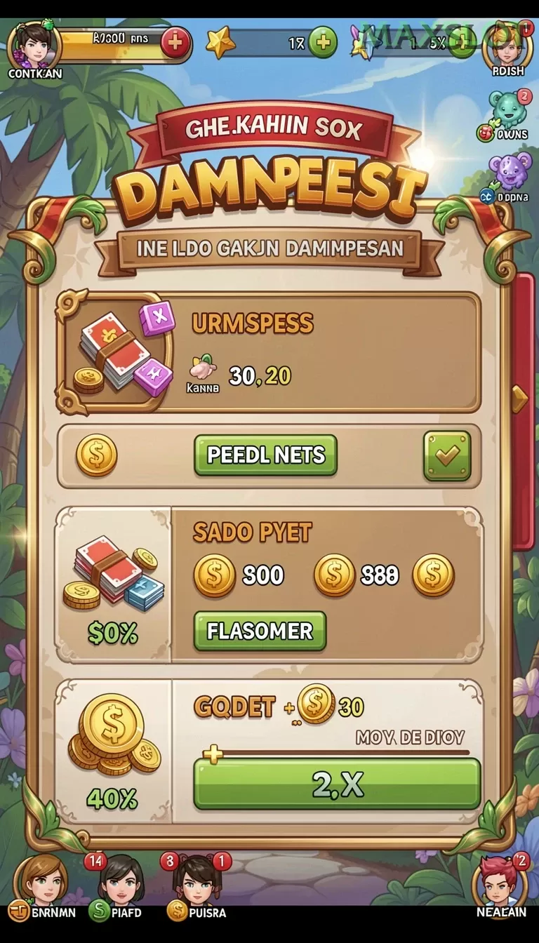 Cuplikan layar SLOT88 — menu navigasi
